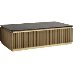 Richmond Salontafel Ironville Marmer Goud 140cm
