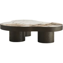 Richmond Salontafel Langford Bruin Keramiek