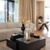 Richmond Salontafel Lennox Zwart Eikenhout