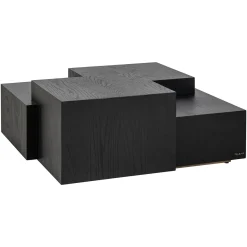 Richmond Salontafel Lennox Zwart Eikenhout