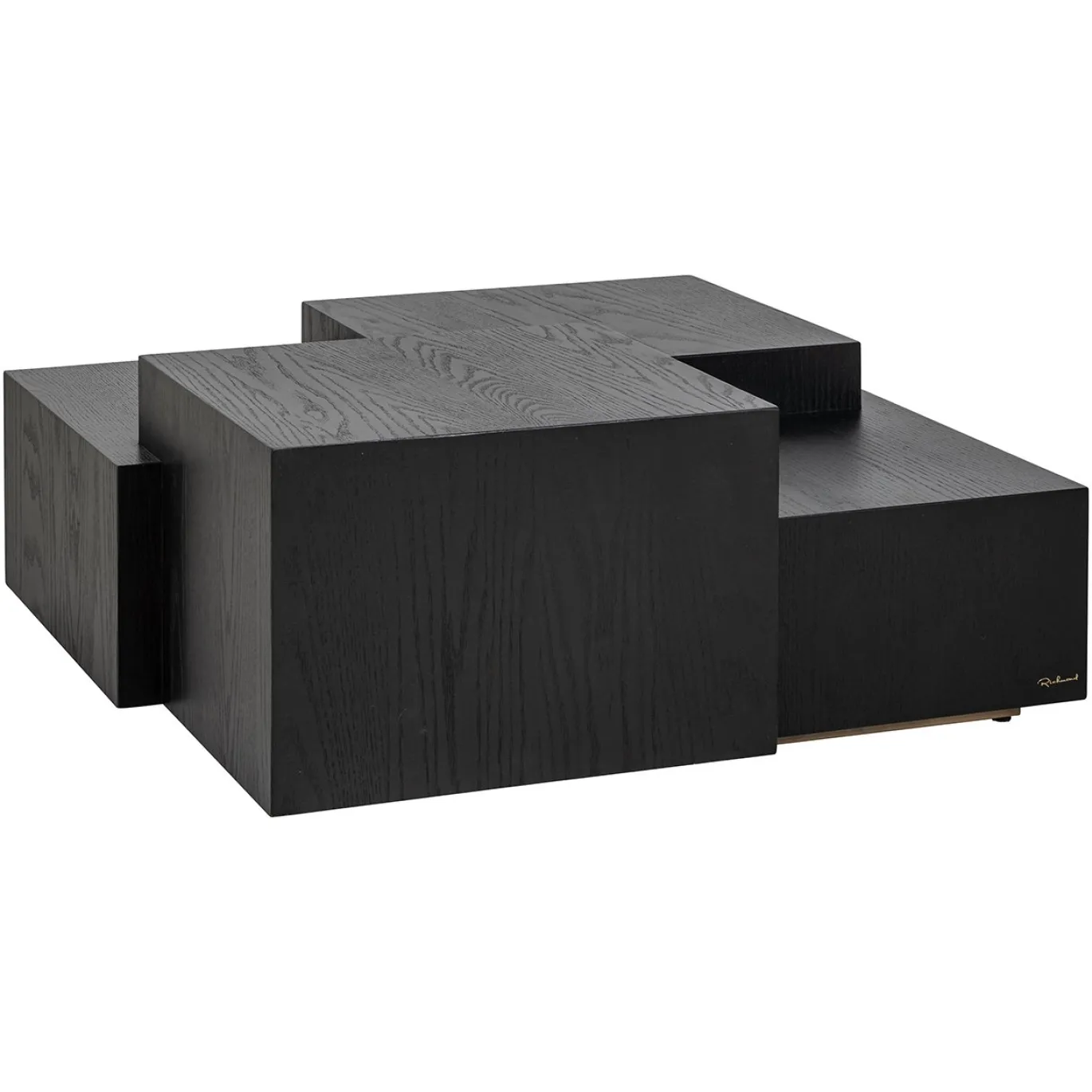 Richmond Salontafel Lennox Zwart Eikenhout