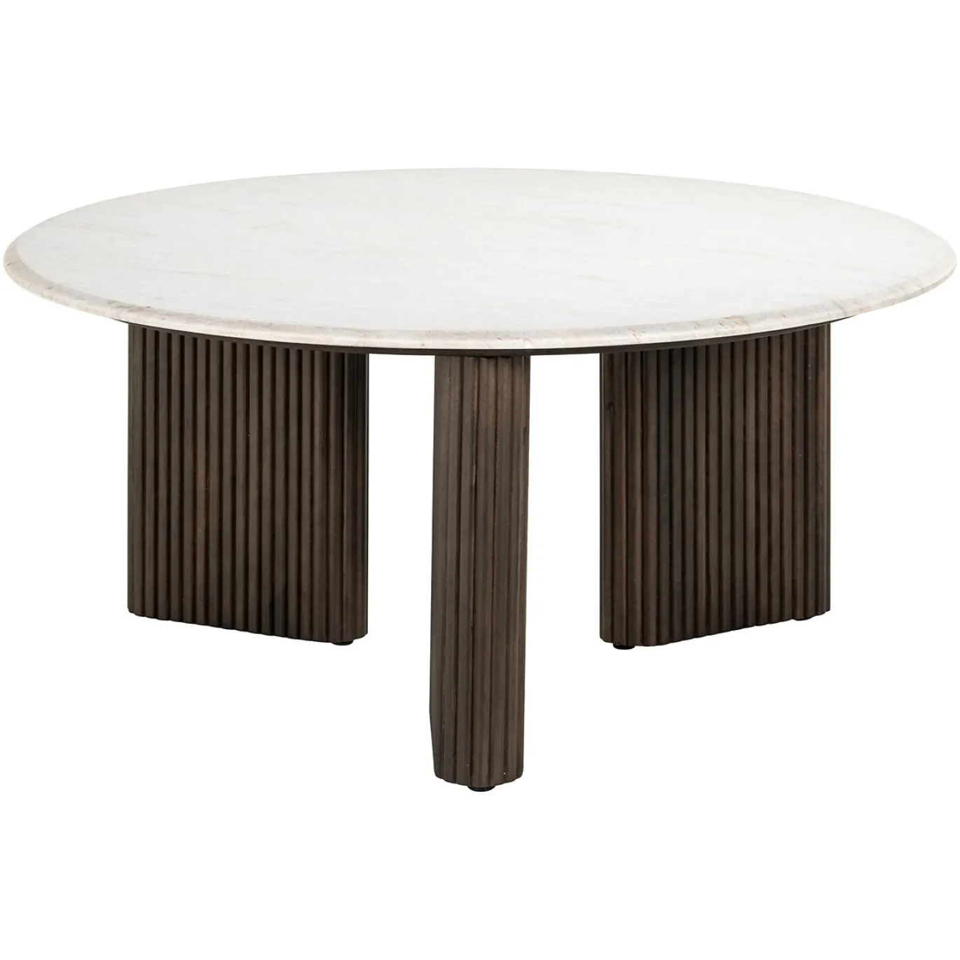 Richmond Salontafel Mayfield Marmer Wit Ø90cm