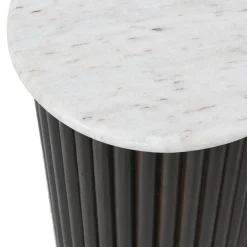 Richmond Salontafel Mayfield Marmer Wit/Bruin Set van 2