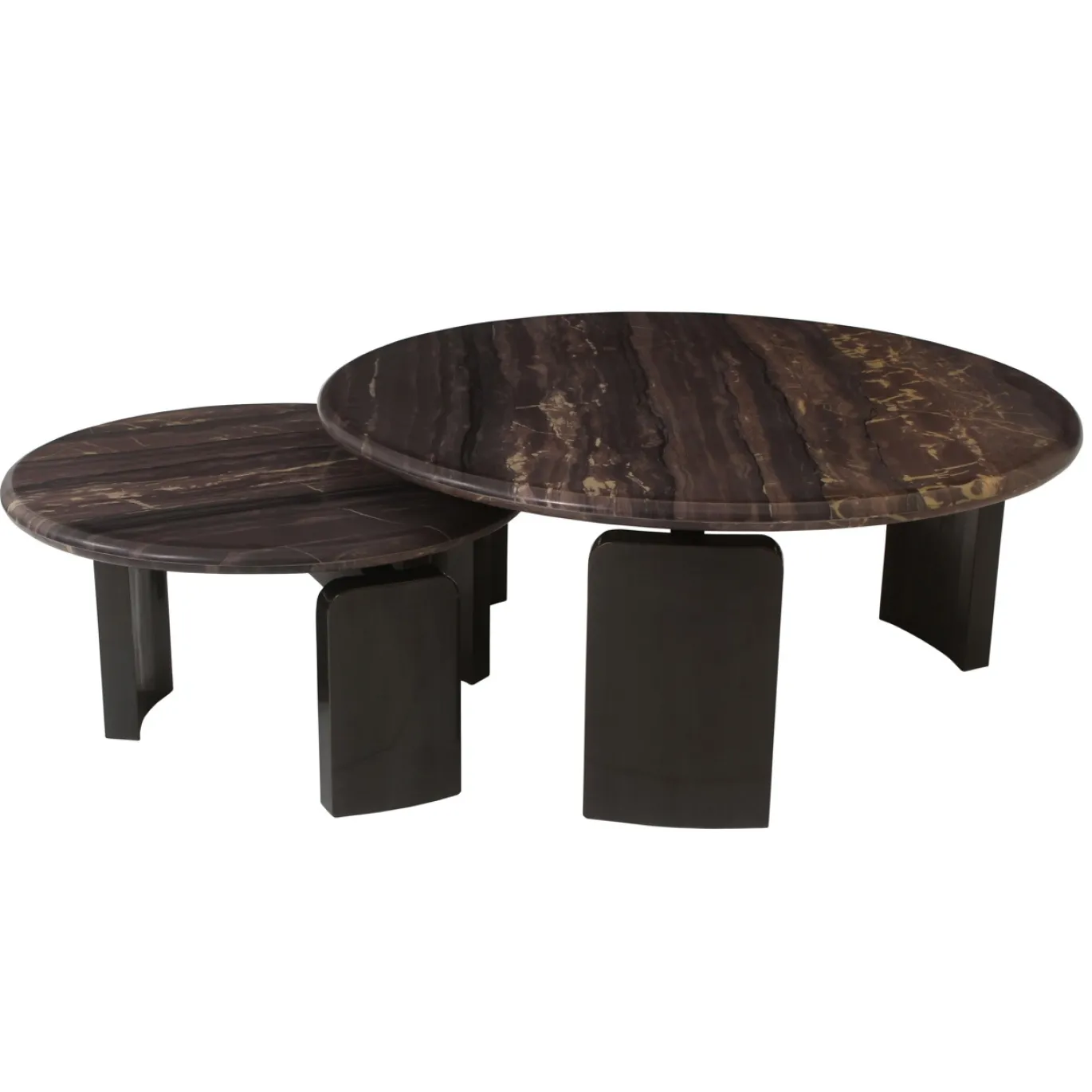 Richmond Salontafel Menton Burgundy Set Van 2