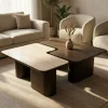 Richmond Salontafel Nando Bruin Set van 2