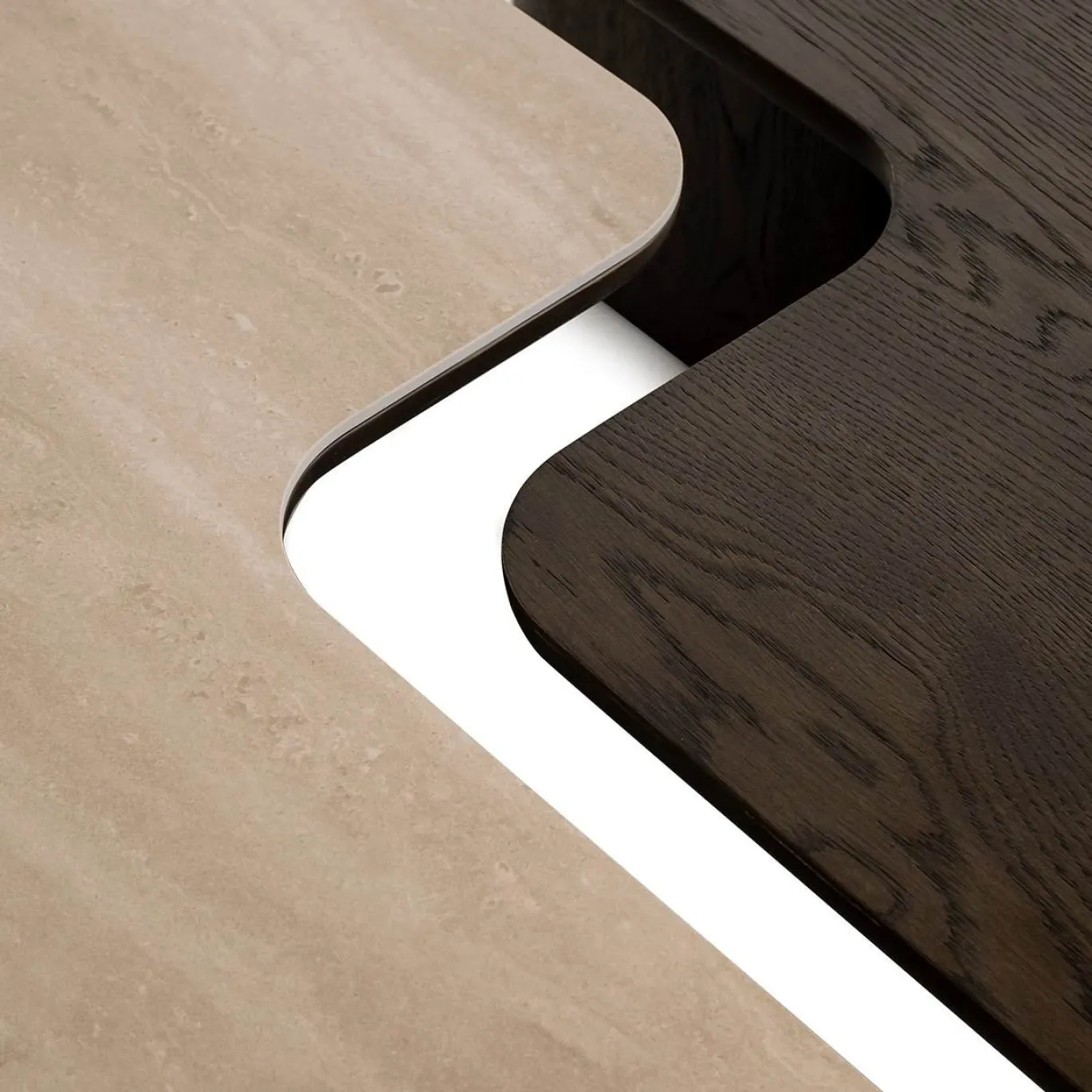 Richmond Salontafel Nando Bruin Set van 2