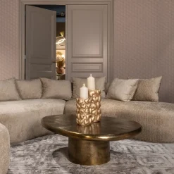 Richmond Salontafel Pulitzer Brass 106cm