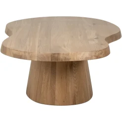 Richmond Salontafel Riva Eikenhout Naturel Organisch 130cm