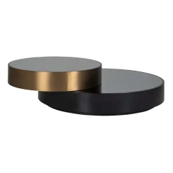Richmond Salontafel Slice Zwart/Goud
