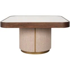 Richmond Salontafel Willox Beige Glas Set Van 2