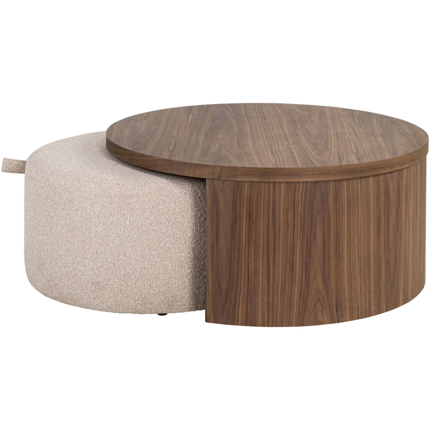 Richmond Salontafel Windsor Walnoot Set Van 2