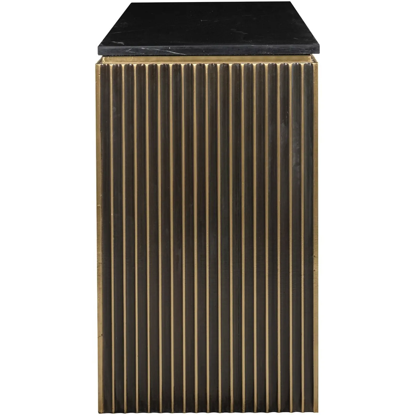 Richmond Sidetable Les Arcs Brass 160cm
