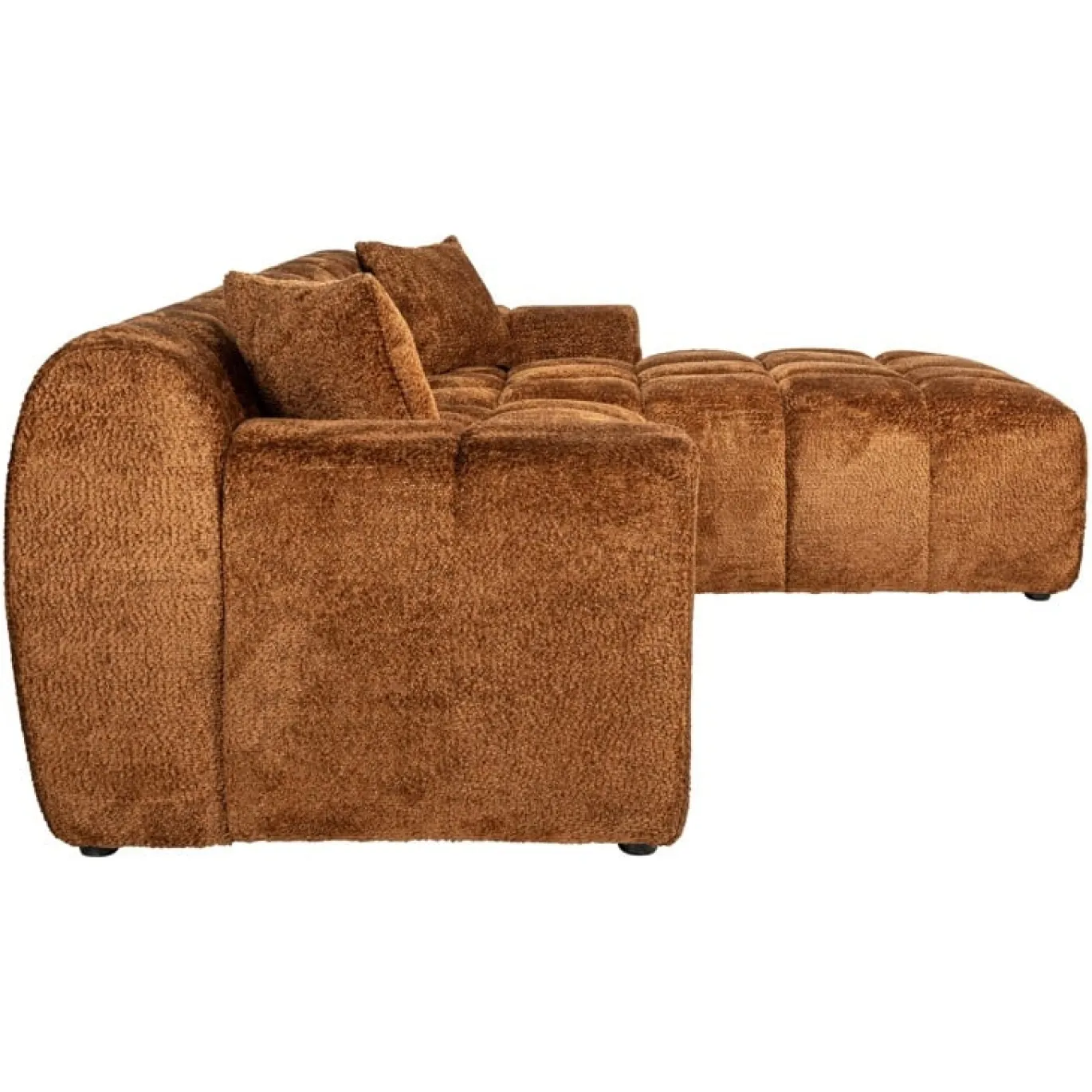 Richmond Sofa Cube 3-zits + Lounge Rechts be Lovely Cinnamon