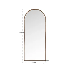 Richmond Spiegel Maylinn Brushed Goud 190cm