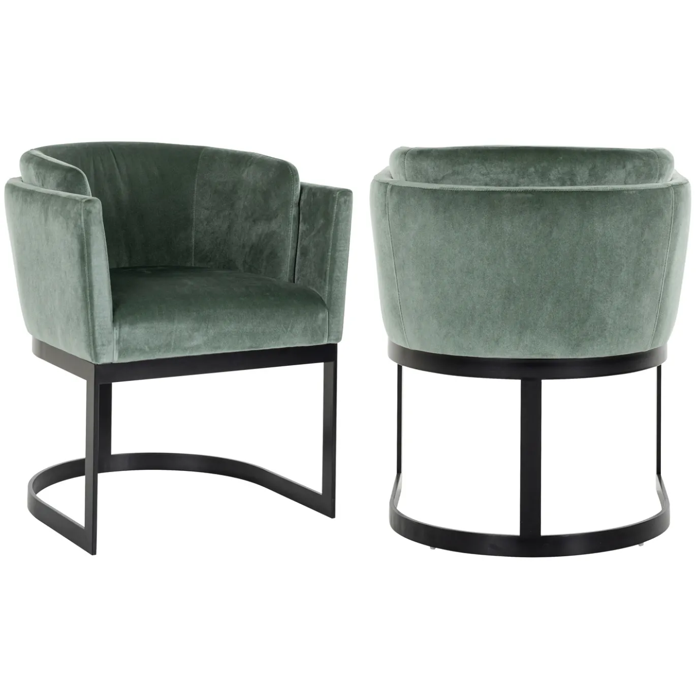 Richmond Stoel Emerson jade Velvet