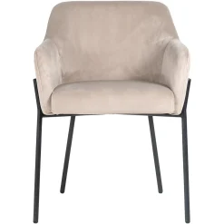 Richmond Stoel Fay Khaki Velvet