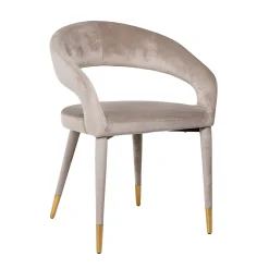 Richmond Stoel Gia Khaki Velvet
