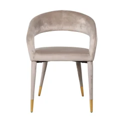 Richmond Stoel Gia Khaki Velvet