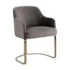 Richmond Stoel Hadley Stone Velvet Brushed Goud