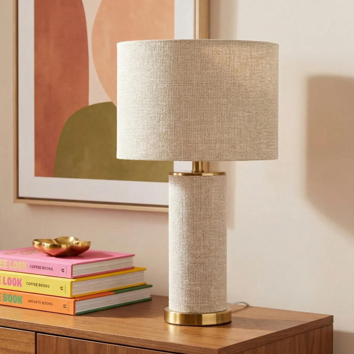 Richmond Tafellamp Joline Beige
