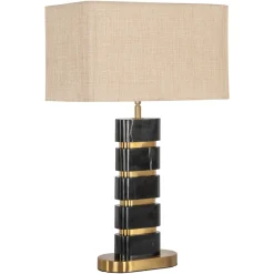 Richmond Tafellamp Levina Goud/Zwart