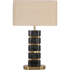 Richmond Tafellamp Levina Goud/Zwart