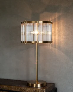 Richmond Tafellamp Loiza Brushed Goud