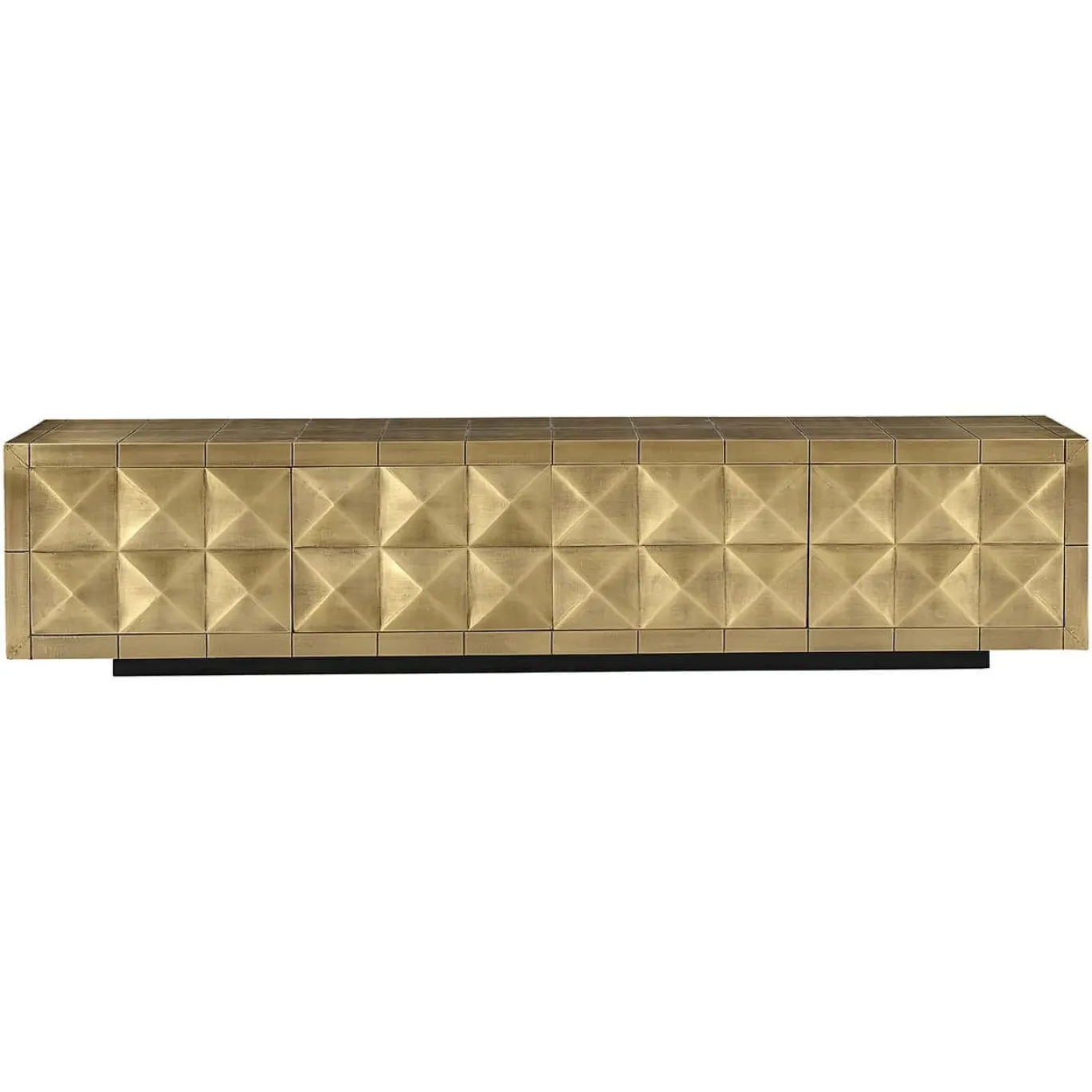 Richmond Tv-Meubel Collada 4-Deurs Brushed Goud