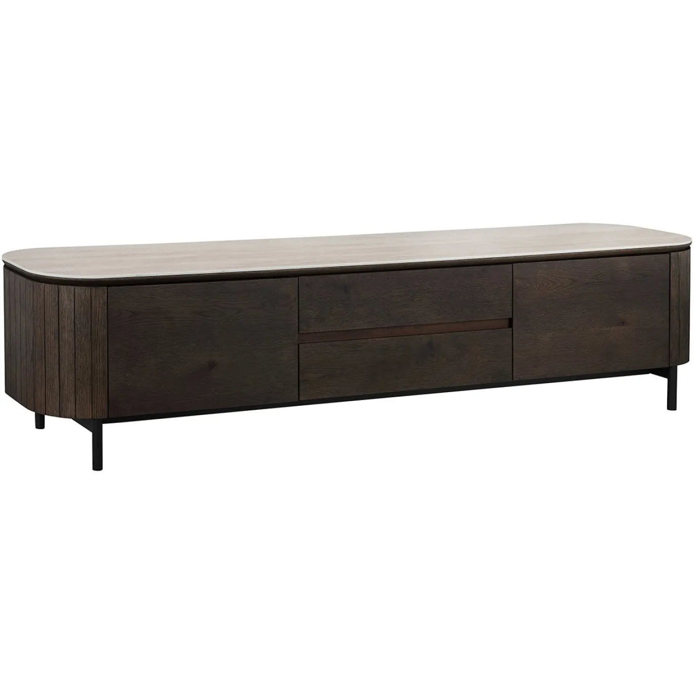 Richmond Tv-meubel Ritz Beige/Bruin 200cm