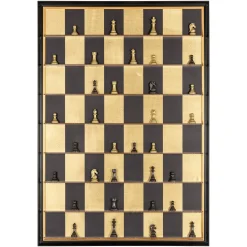 Richmond Wall Art Nala Zwart/Goud