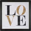 Richmond Wanddecoratie Amour 90x90cm