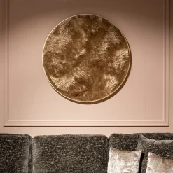 Richmond Wanddecoratie Bloom Goud Ø110cm