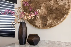 Richmond Wanddecoratie Bloom Goud Ø110cm