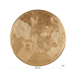 Richmond Wanddecoratie Bloom Goud Ø110cm