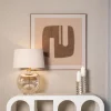 Richmond Wanddecoratie Seda Goud 100x100cm