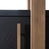 Richmond Wandkast Cambon 4-Deuren 4-Planken Dark Coffee