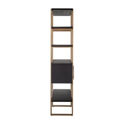 Richmond Wandkast Cambon 4-Deuren 4-Planken Dark Coffee