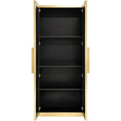 Richmond Wandkast Ironville Goud 191cm