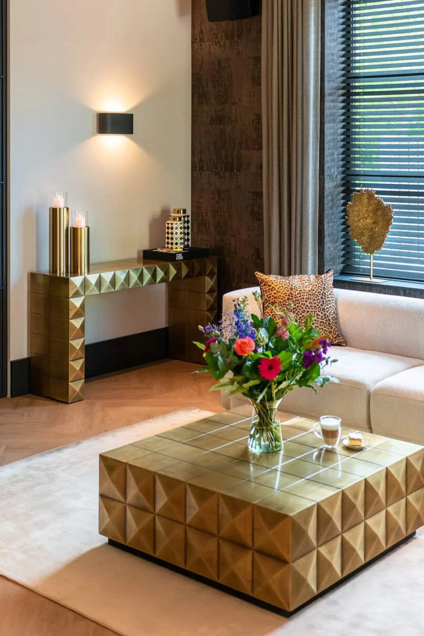Richmond Wandtafel Collada Brushed Goud