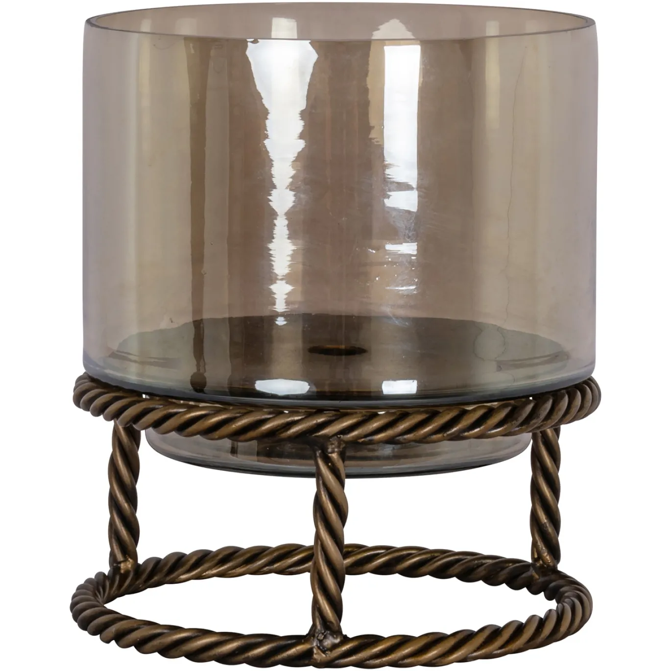 Richmond Windlicht Ropia Brass Antique Klein
