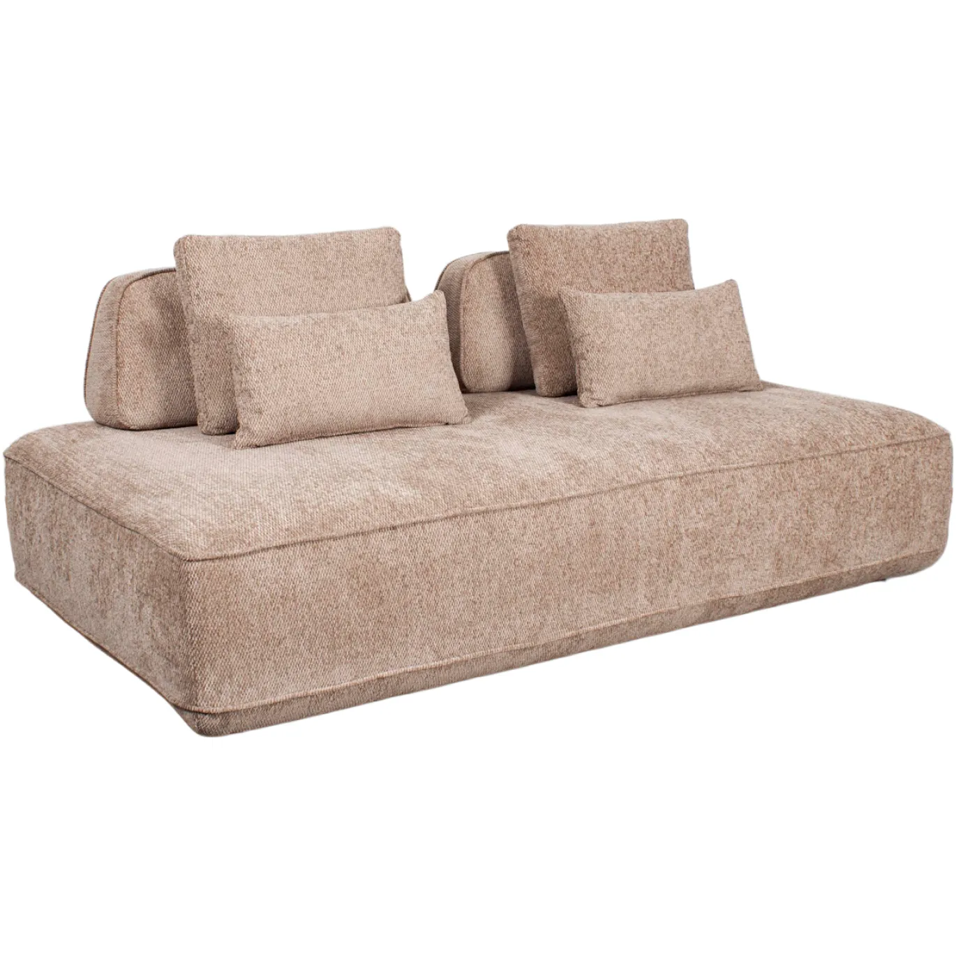 Richmond 2,5-Zitsbank Tudor Mokka Boldweave Verstelbare Rugleuning