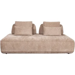 Richmond 2,5-Zitsbank Tudor Mokka Boldweave Verstelbare Rugleuning