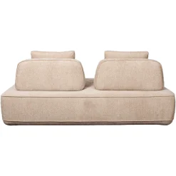 Richmond 2,5-Zitsbank Tudor Naturel Boldweave Verstelbare Rugleuning