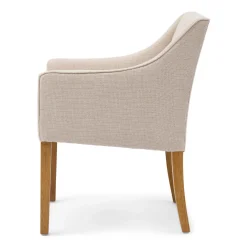 Rivièra Maison Armstoel Savile Row Chenille Glossy Flax