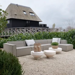 Rivièra Maison Bankelement Bellagio Outdoor Midden XL Taupe