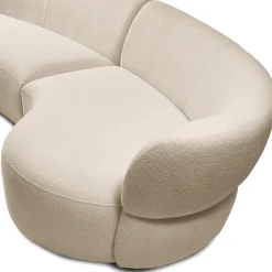 Rivièra Maison Bankelement San Remo Arm Rechts 3,5-zits Beige