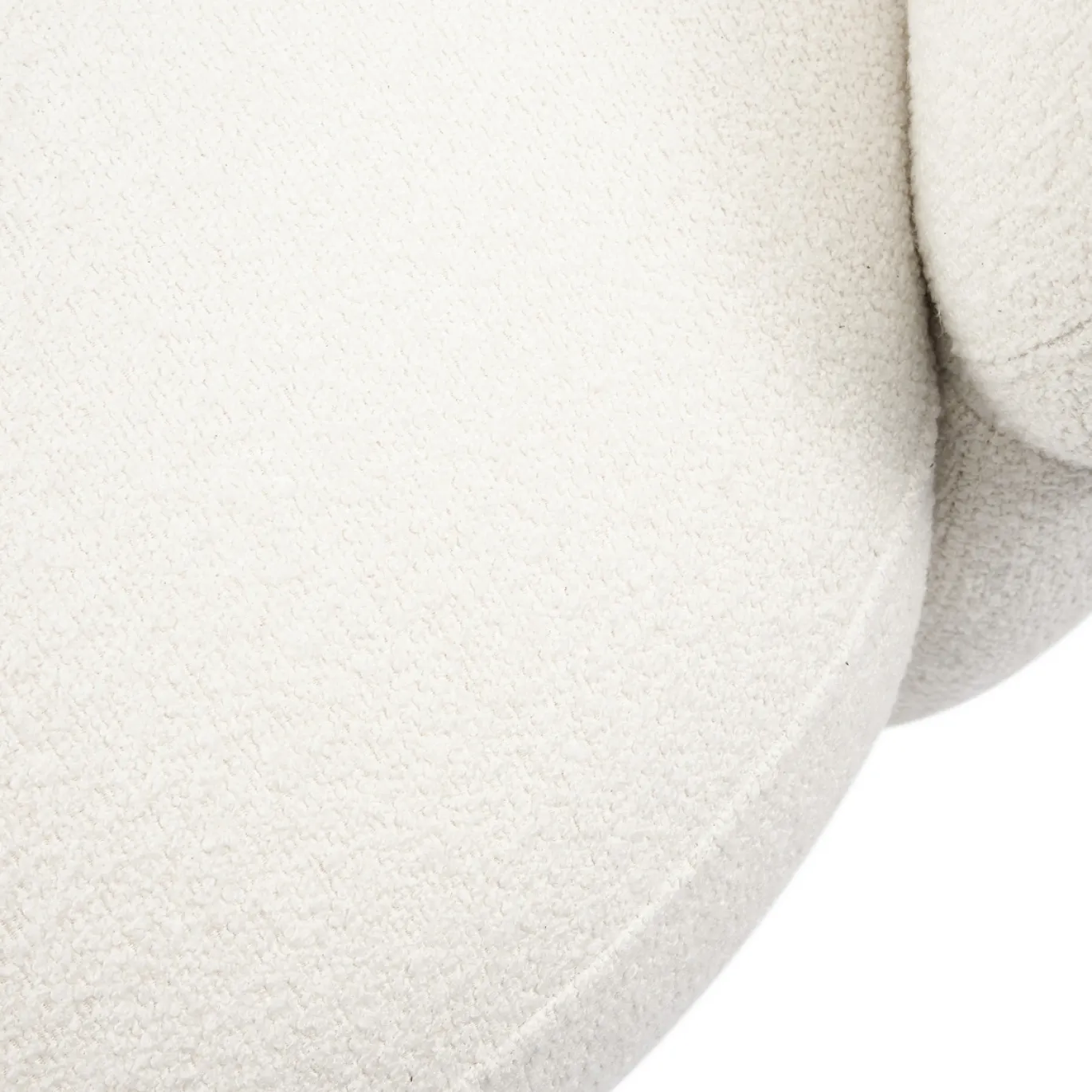 Rivièra Maison Bank San Remo 2,5-Zits Rechts Bouclé Wit