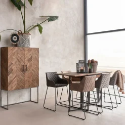 Rivièra Maison Barstoel Frisco Drive Pellini Camel