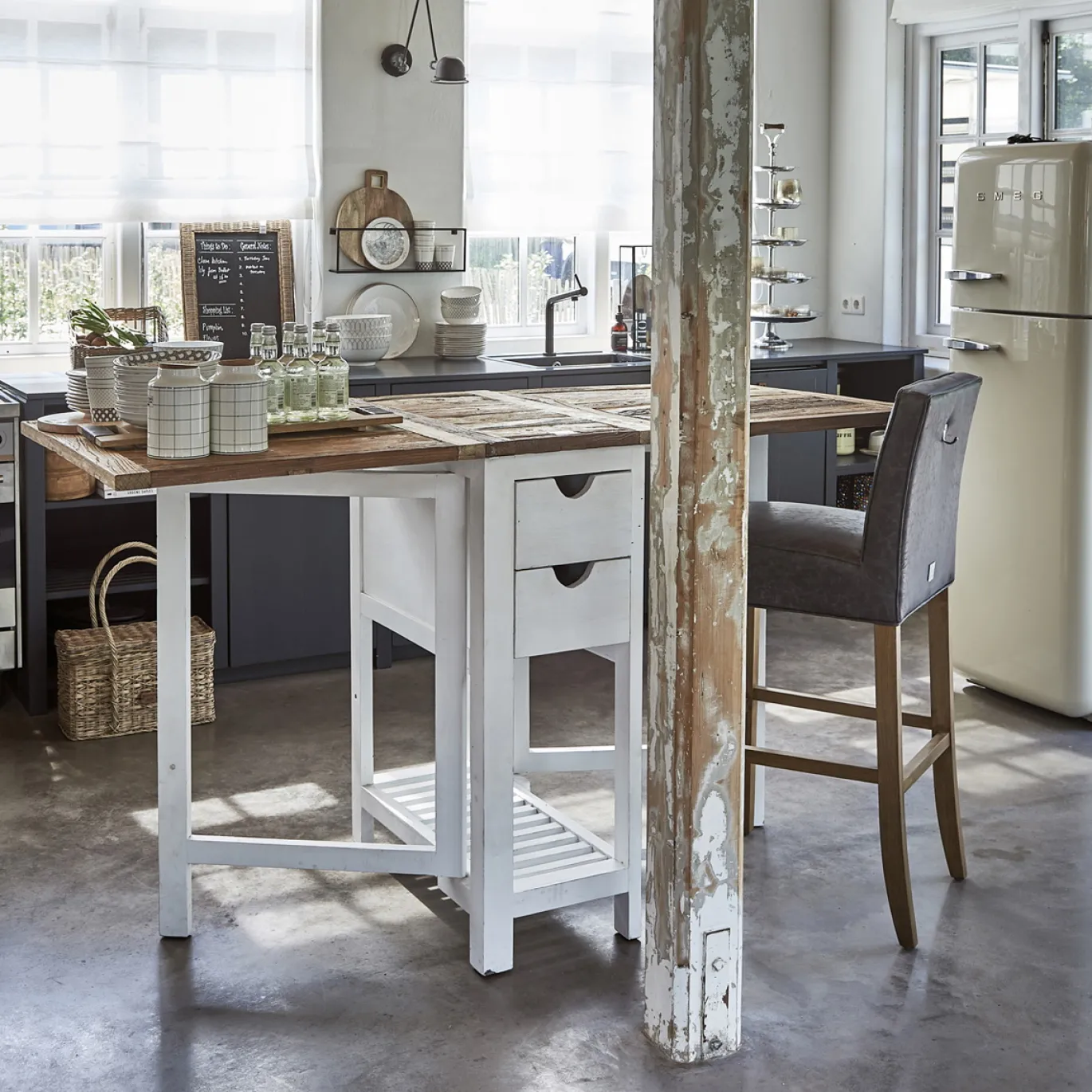 Rivièra Maison Bartafel Wooster Street Uitklapbaar 50/115/180cm