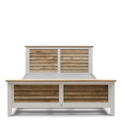 Rivièra Maison Bedframe Pacifica Wit/Naturel 180x200cm
